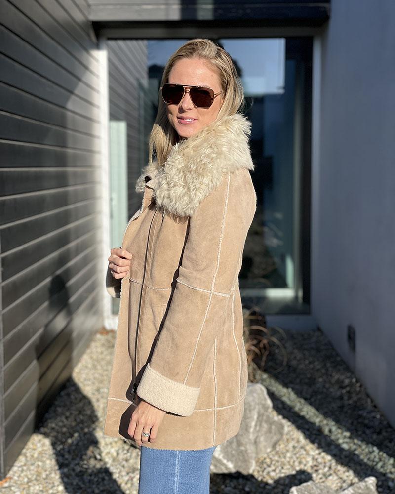 Luisa Cerano women's coat beige