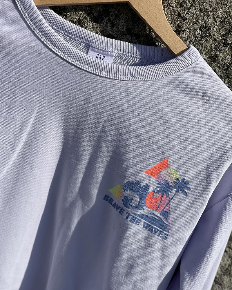 Children's sweatshirt Gap CROPP purple