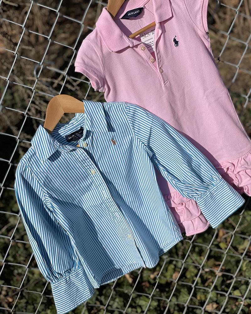 Košile dětská Ralph Lauren proužkovaná