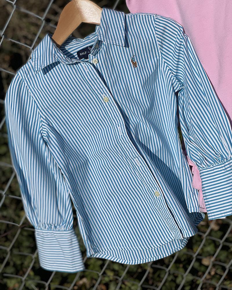 Košile dětská Ralph Lauren proužkovaná