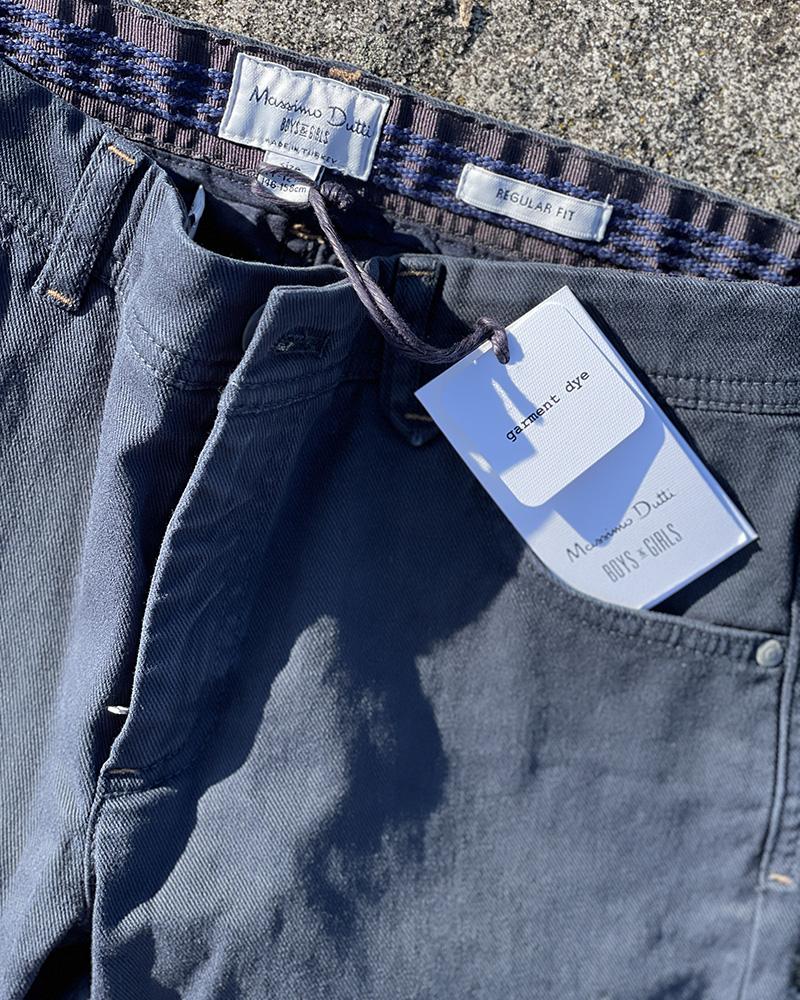 Džíny dětské Massimo Dutti modré