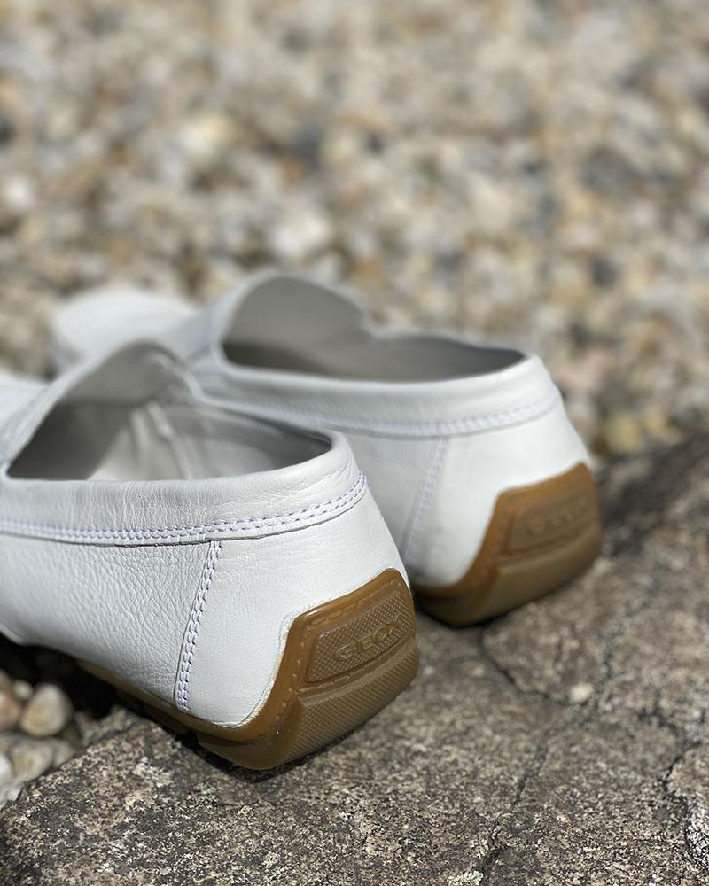 Mokasíny pánské Geox RESPIRA bílé