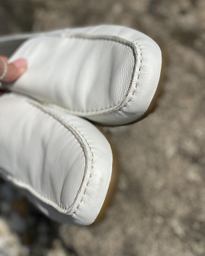 Mokasíny pánské Geox RESPIRA bílé