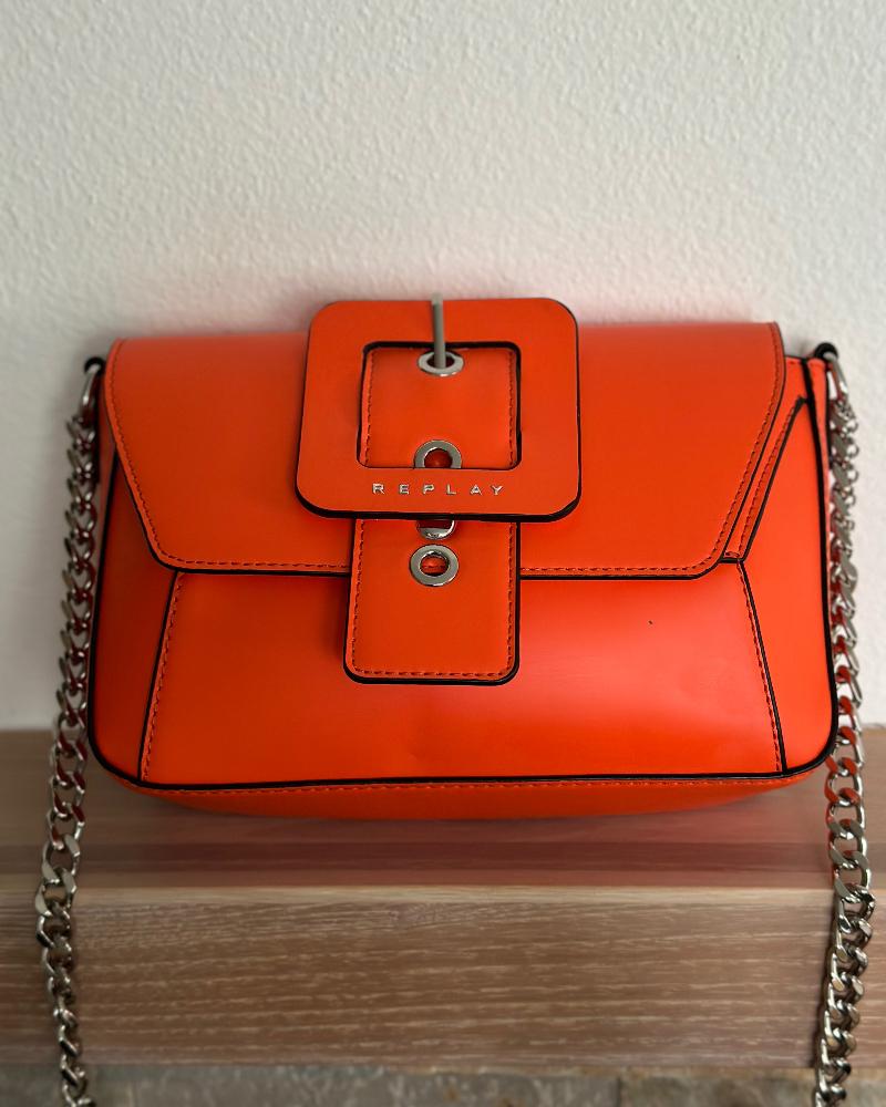 Kabelka REPLAY oranžová