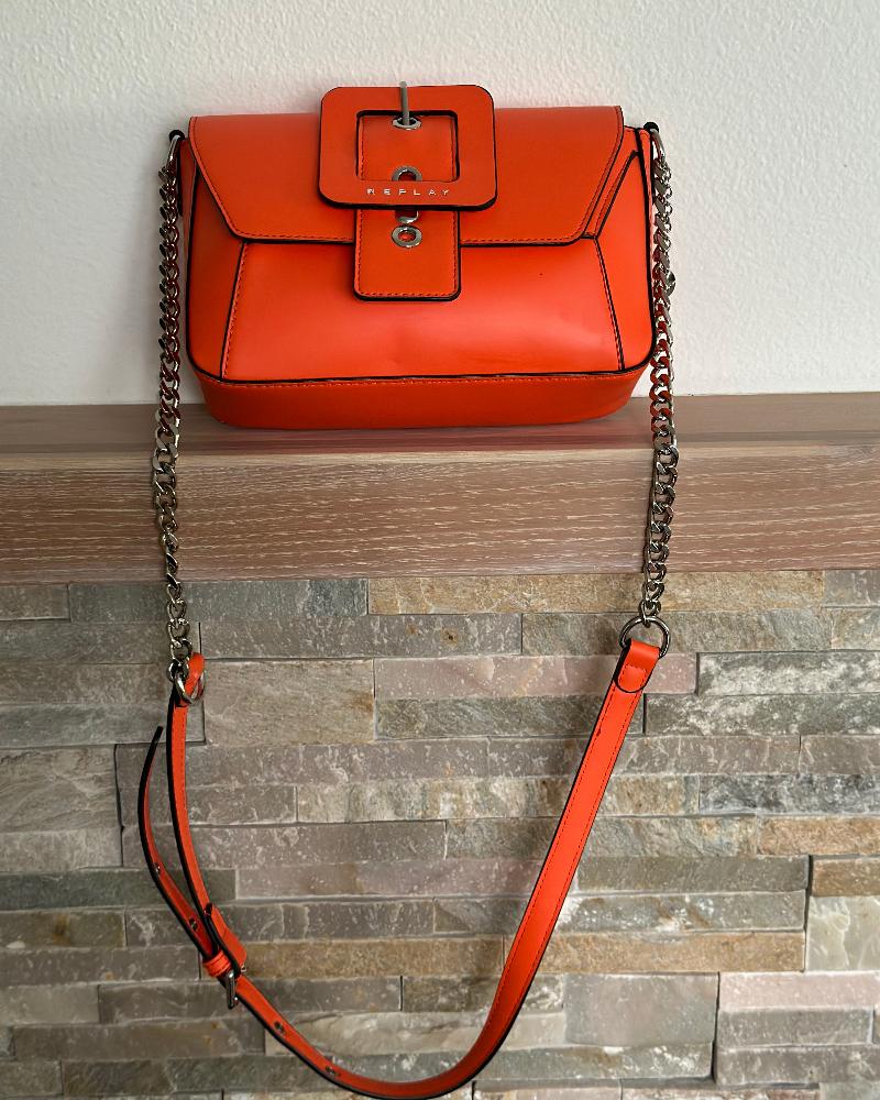 Kabelka REPLAY oranžová