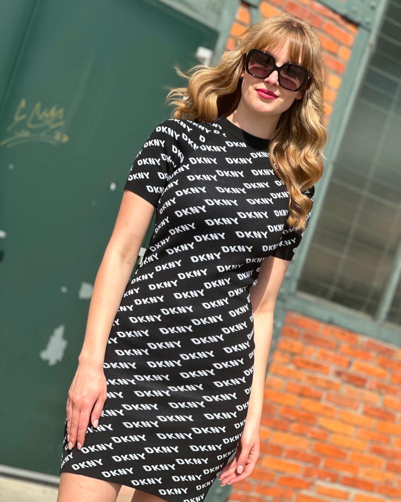 saty_dkny_damske_cerno_bile_S