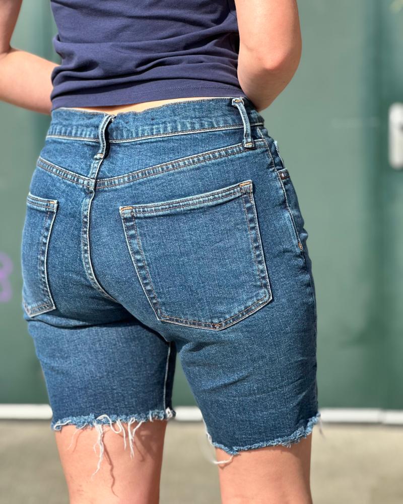 Gap women's denim shorts dark blue