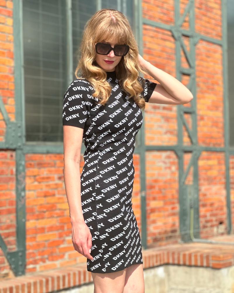 saty_dkny_damske_cerno_bile_S