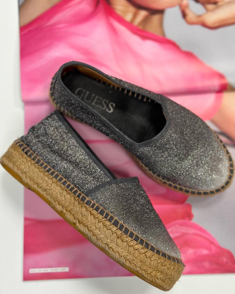 Women's Espadrilles Guess black with highlights