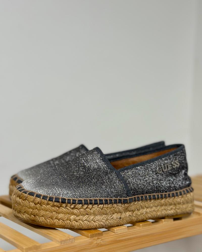 Women's Espadrilles Guess black with highlights