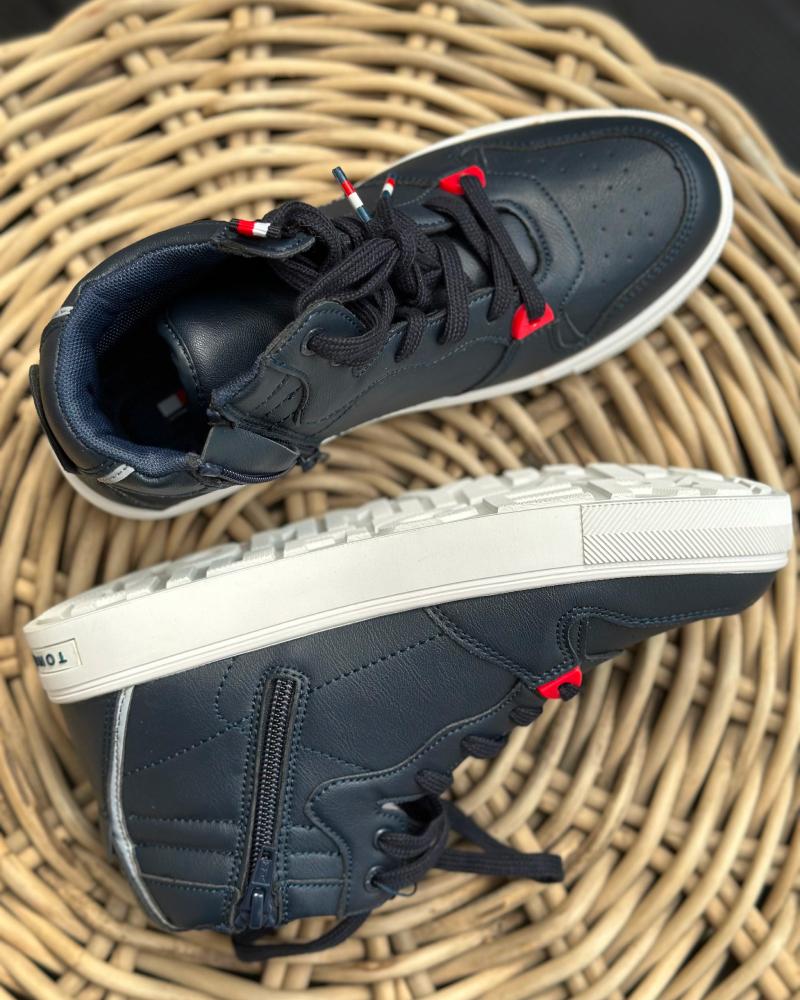 Tenisky dětské Tommy Hilfiger modré