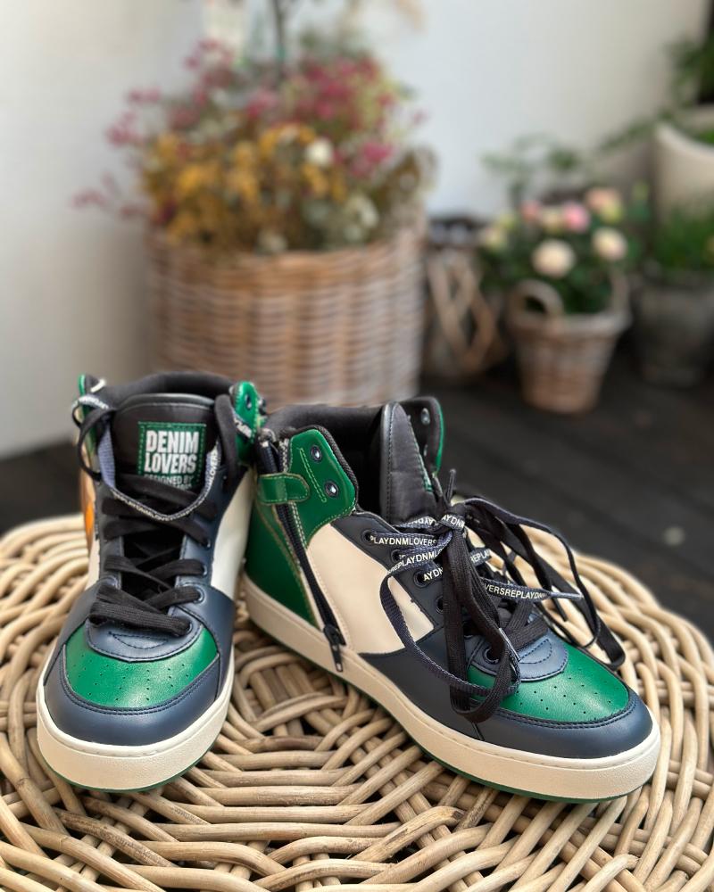 Tenisky dětské Replay zelené