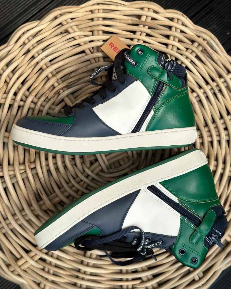 Tenisky dětské Replay zelené