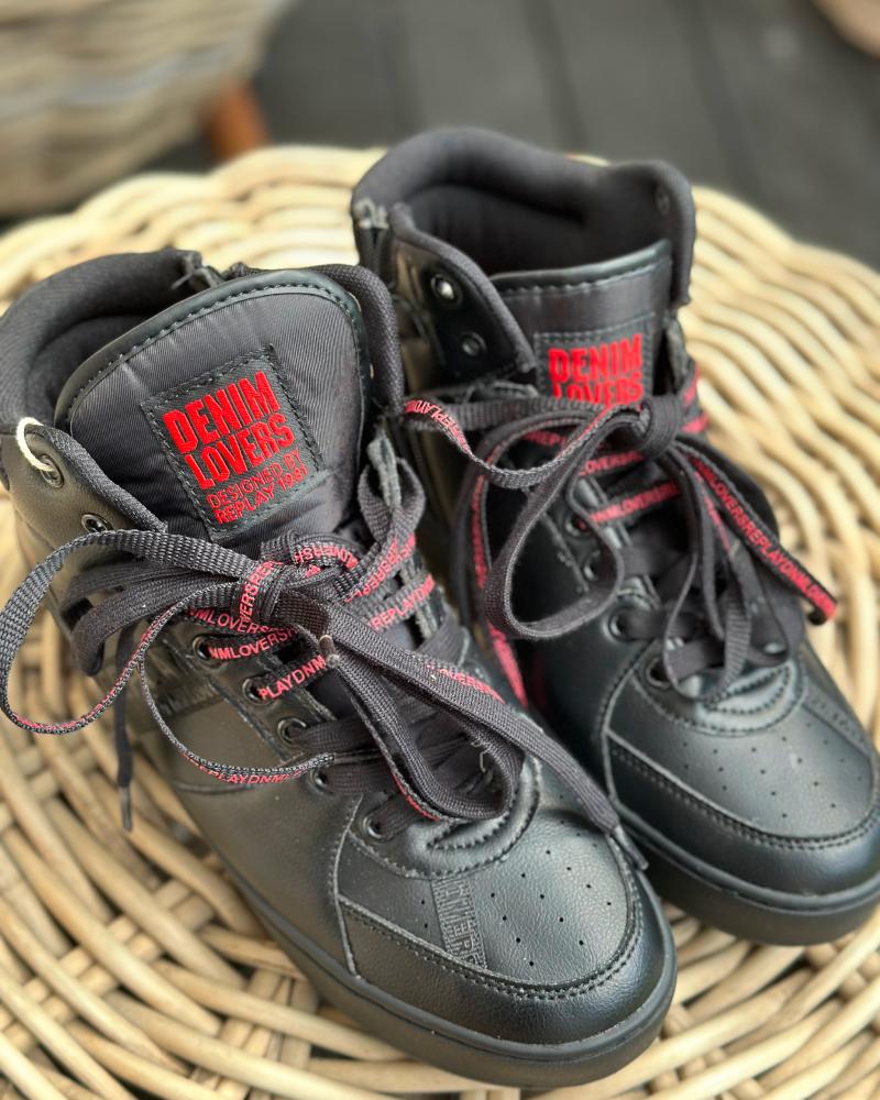 Tenisky dětské Replay černé