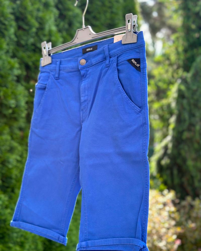 Kraťasy dětské Replay modré