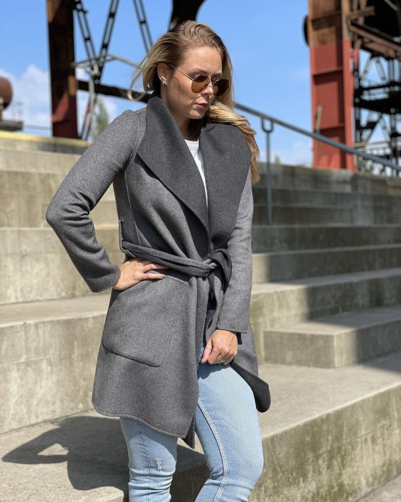 Michael Kors gray women's coat
