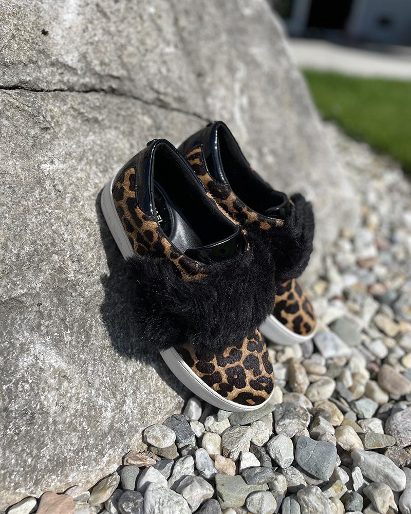 Michael Kors MAVEN cheetah women's sneakers