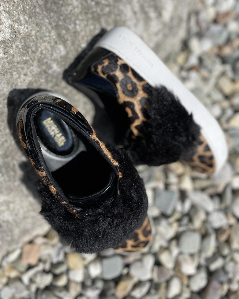 Michael Kors MAVEN cheetah women's sneakers