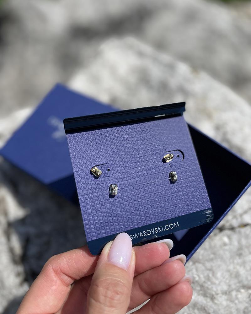 Women's Swarovski DOUBLE PACK earrings