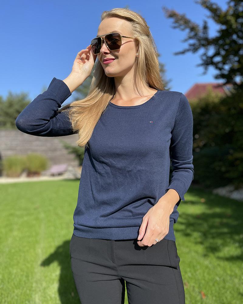 Svetr dámský Tommy Hilfiger modrý