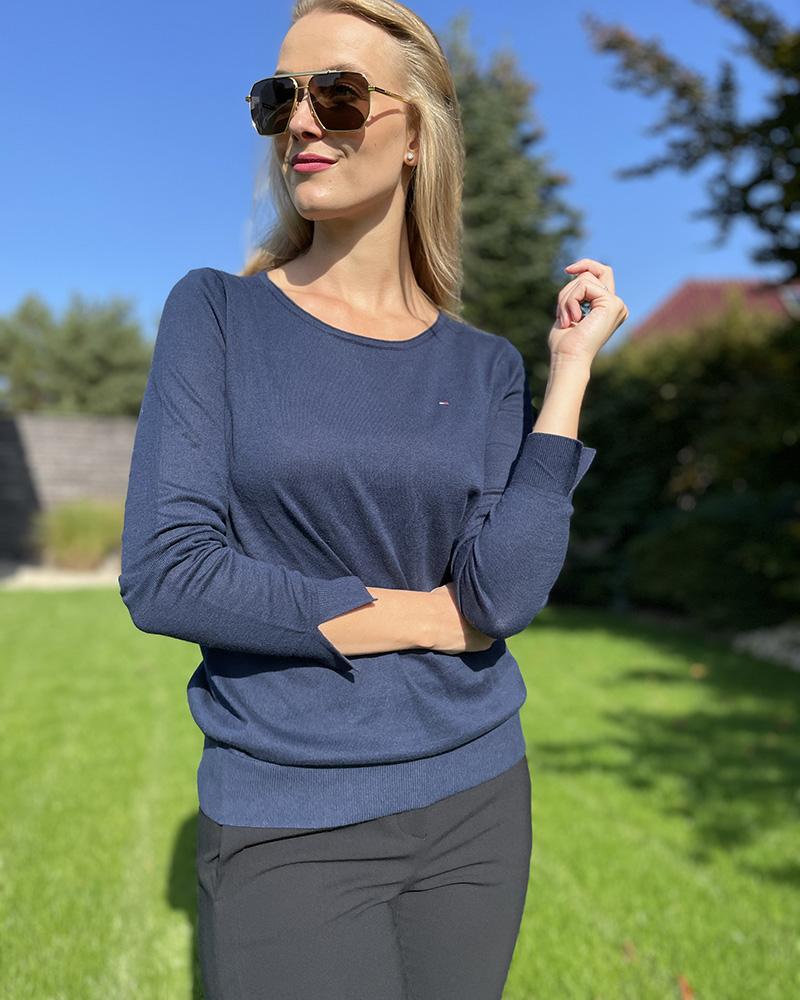 Svetr dámský Tommy Hilfiger modrý