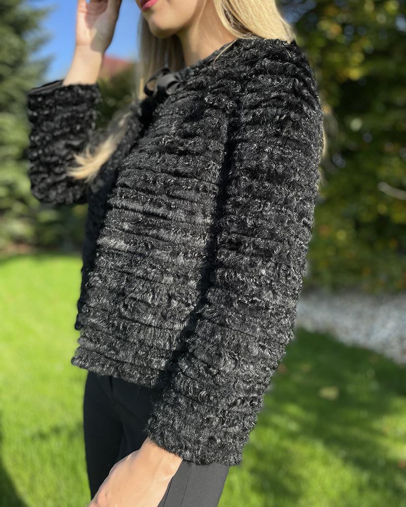 Kabátek Luisa Cerano černý krátký