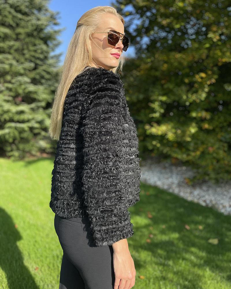 Kabátek Luisa Cerano černý krátký