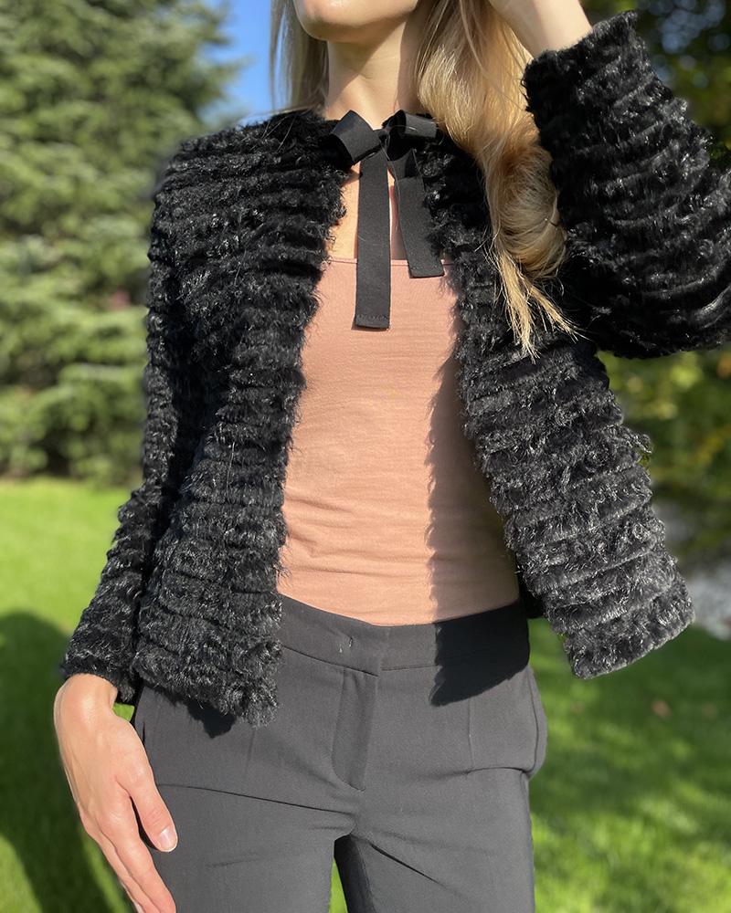 Kabátek Luisa Cerano černý krátký