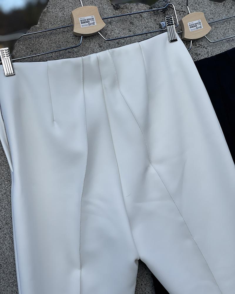 Kalhoty dámské Bogner ELAINE krémové