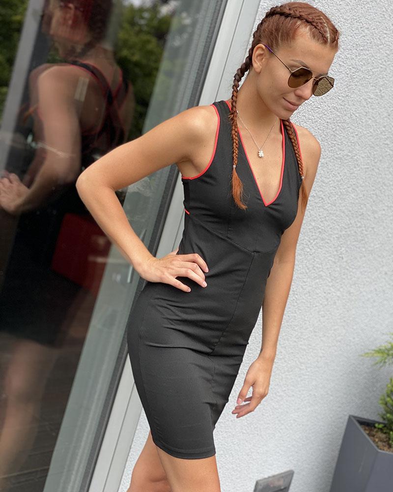 Women's dress Armani Exchange black