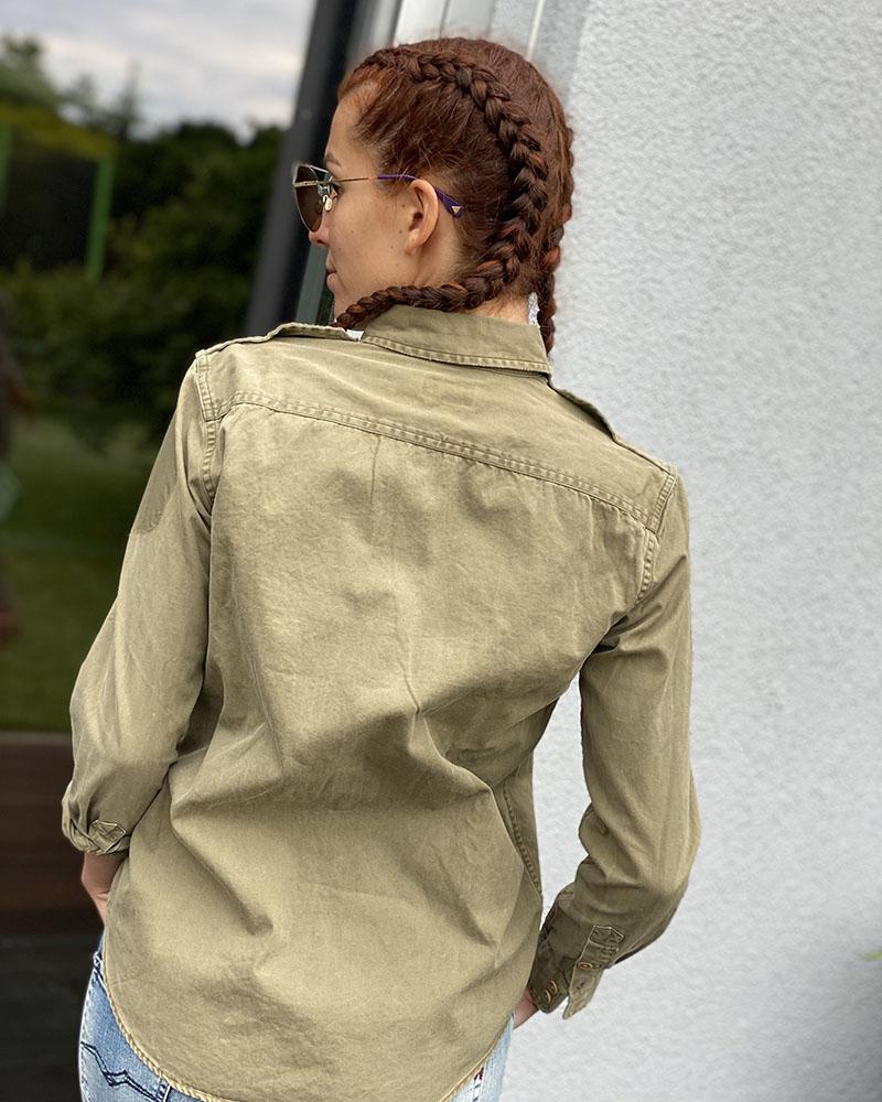 Košile dámská Ralph Lauren khaki