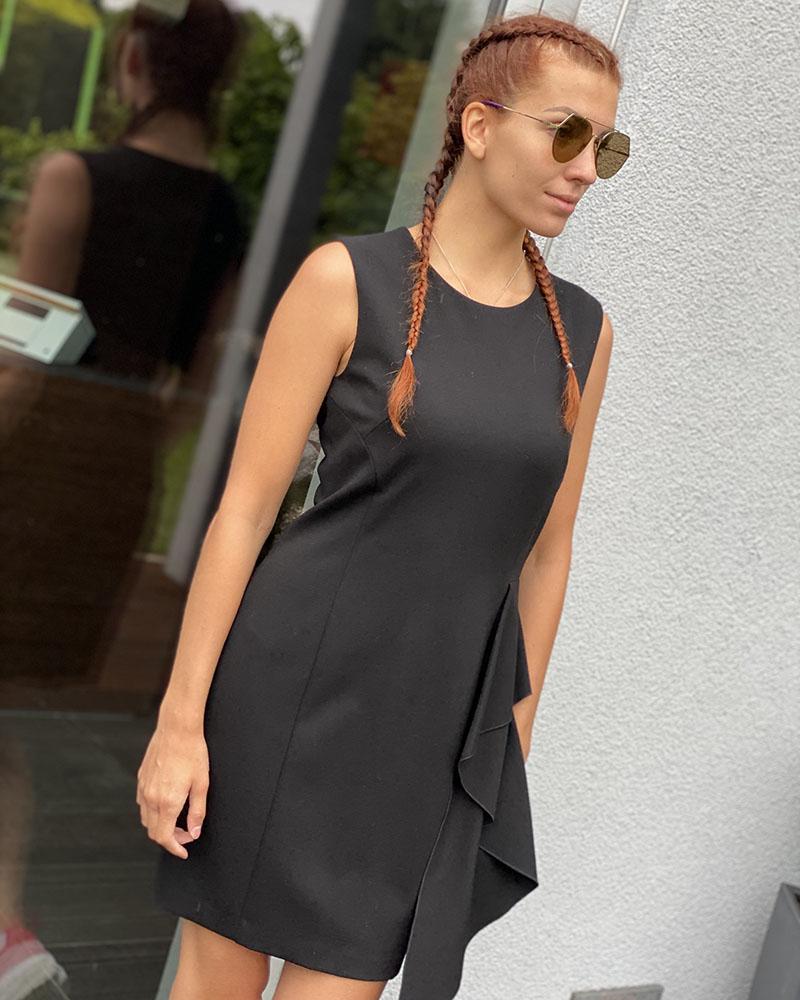 Women's dress Pinko with a frill