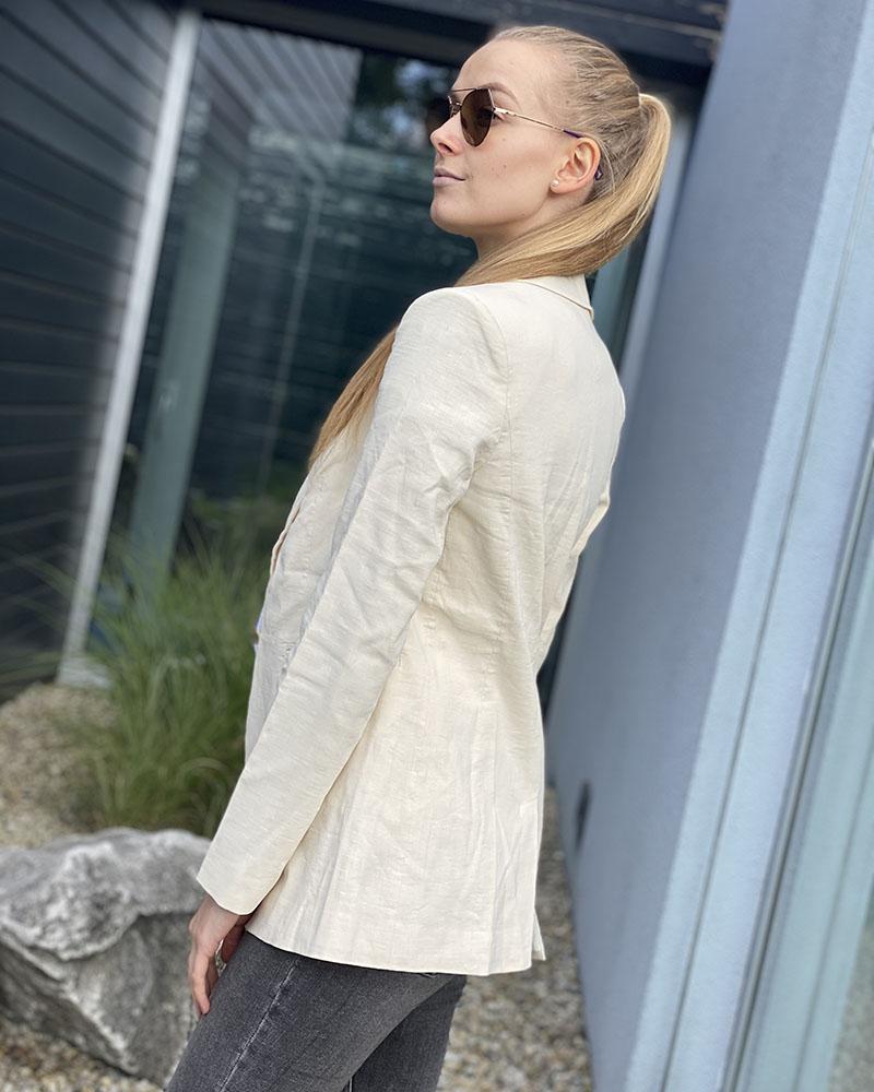 Women's jacket Pinko cream
