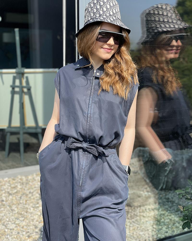 Overal dámský Diesel tmavě modrý