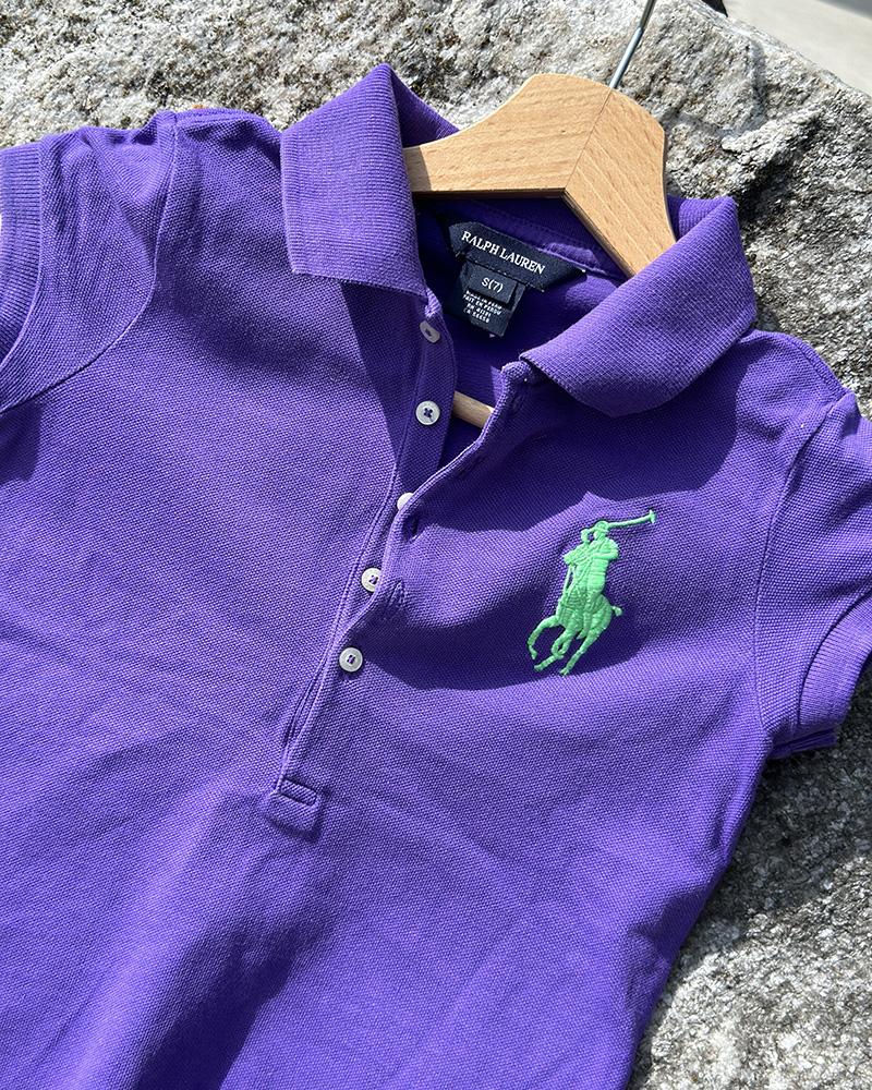 Polo shirt for children Polo by Ralph Lauren purple