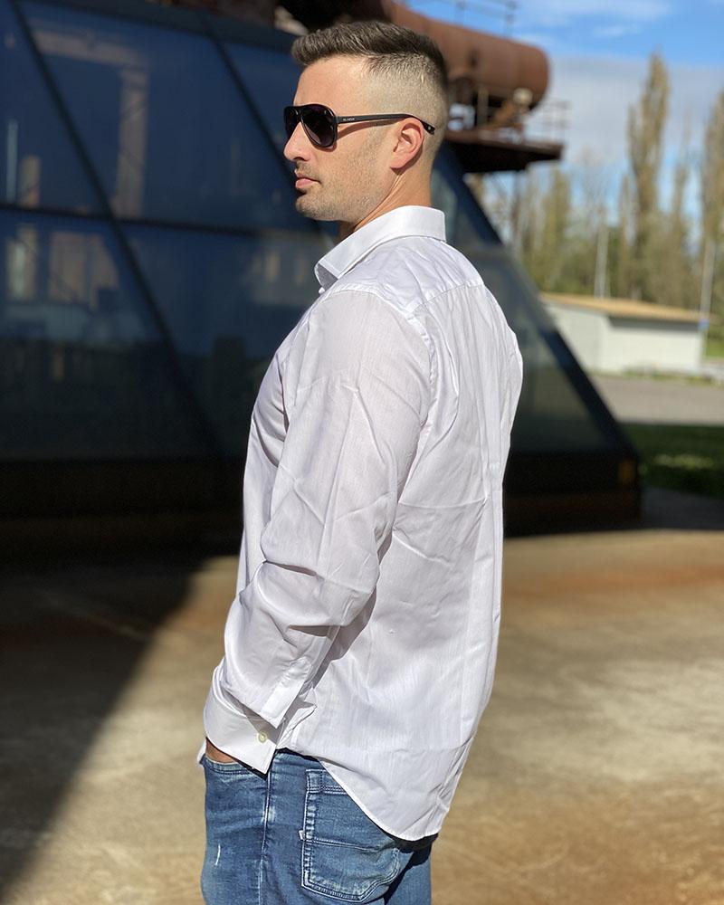 Košile pánská René Lezard bílá