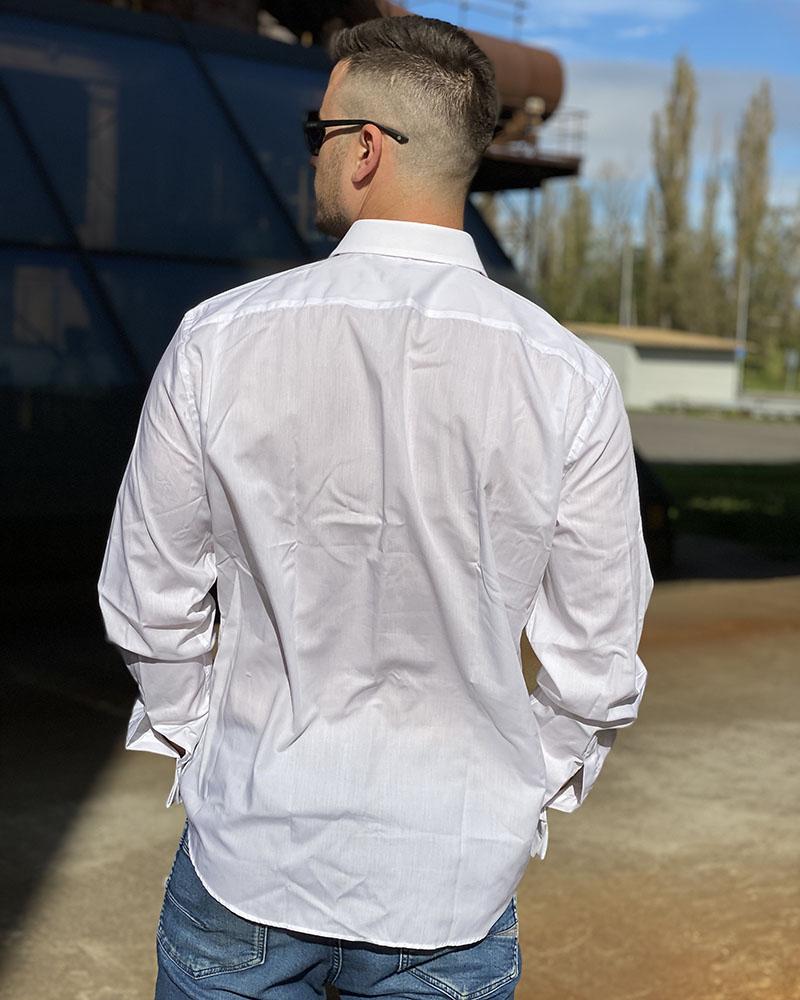 Košile pánská René Lezard bílá