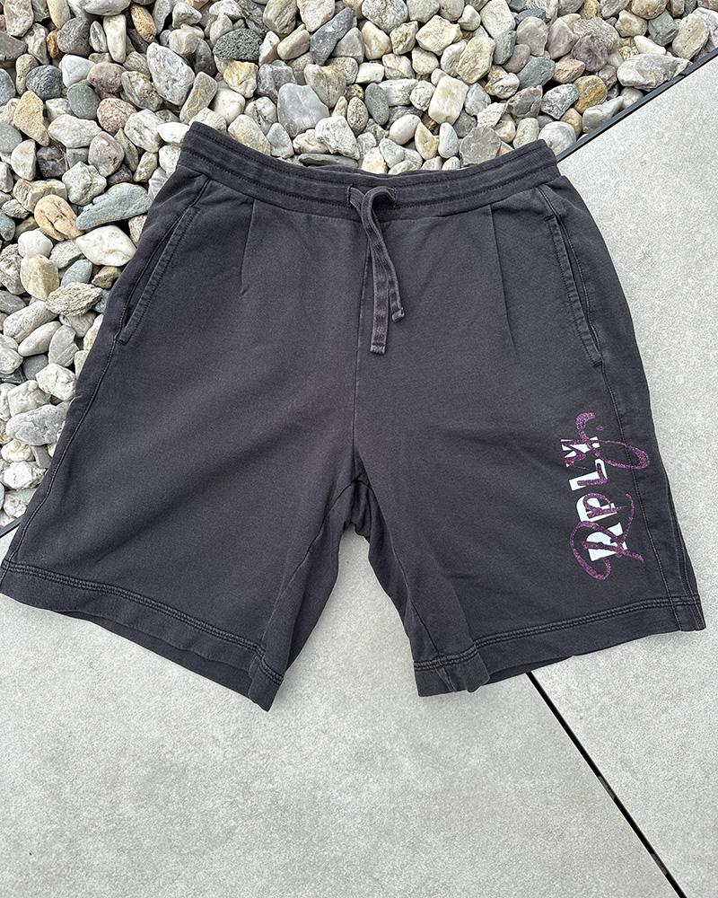 Kraťasy dětské Replay šedé s nápisem