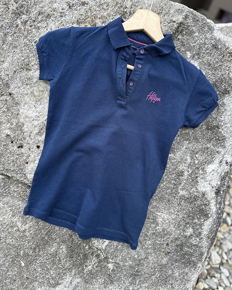 Tommy Hilfiger children's polo shirt dark blue