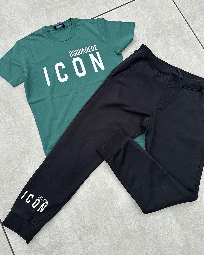 Children's T-shirt Dsquared2 ICON green