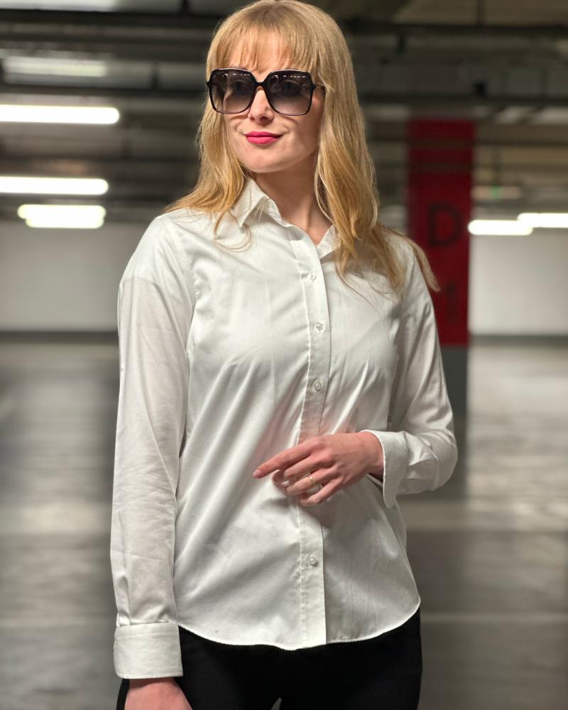 Women's shirt Gant white