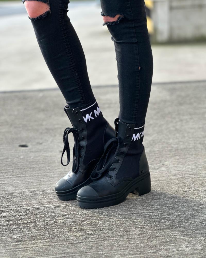 Boty dámské Michael Kors Brea Bootie na podpatku