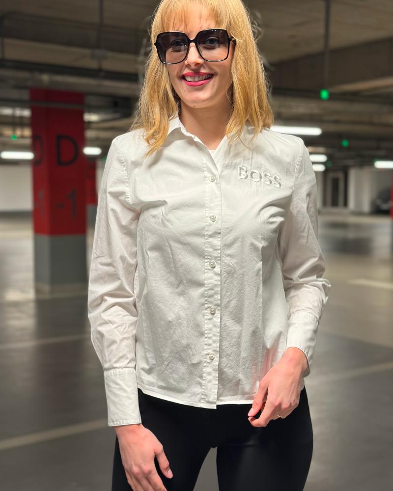 Women's shirt Boss white