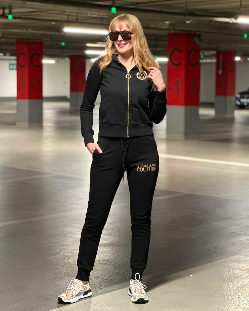 Women's Versace Jeans Couture hooded sweatshirt
