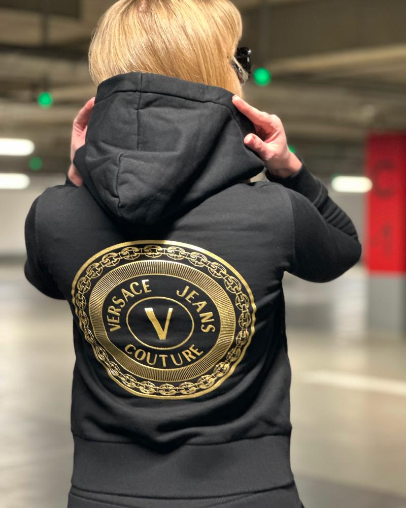 Women's Versace Jeans Couture hooded sweatshirt