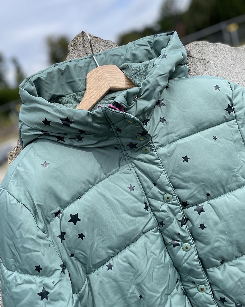 Children's jacket Gap green with stars