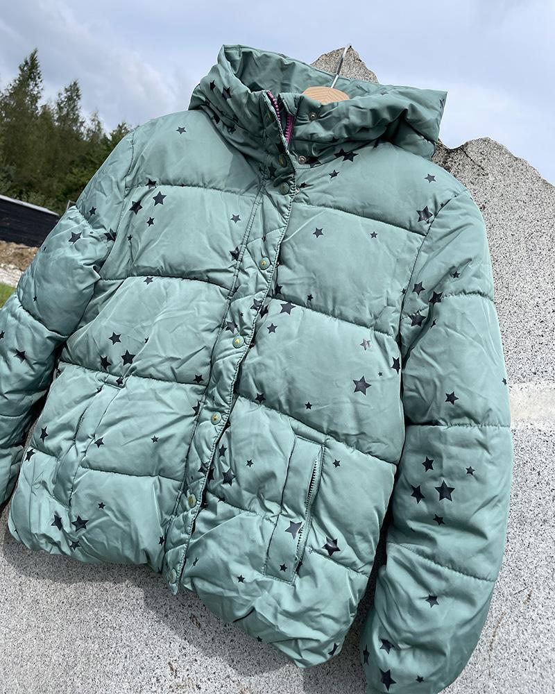 Children's jacket Gap green with stars