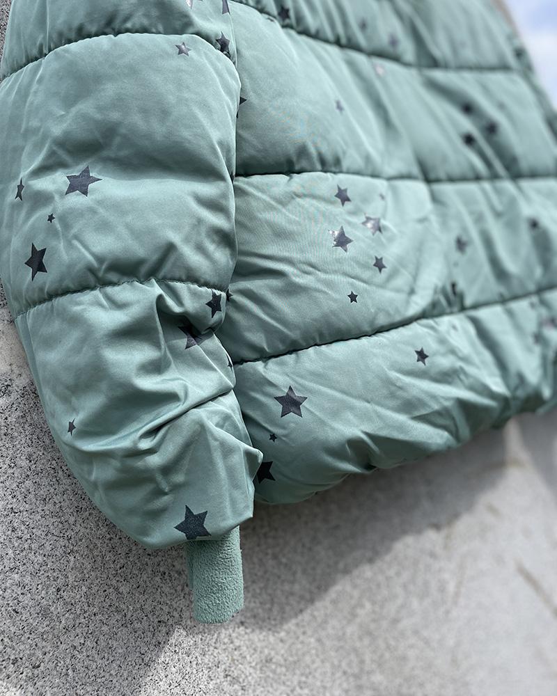 Children's jacket Gap green with stars