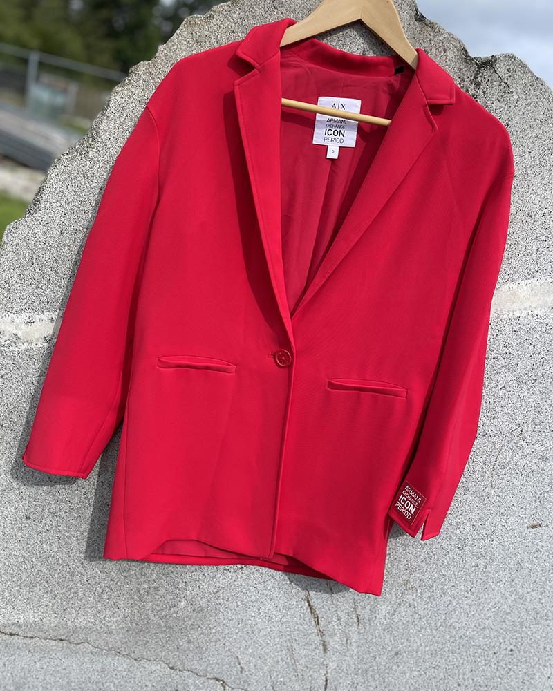 Sako dámské Armani Exchange ICON červené