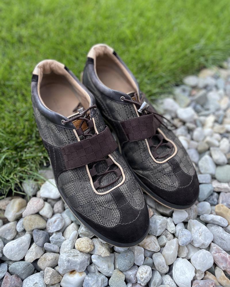 Tenisky pánské Louis Vuitton CHRONO hnědé